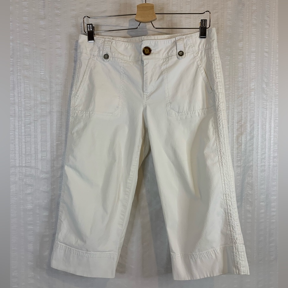 Dockers Mid Rise Curvy Size 8 white